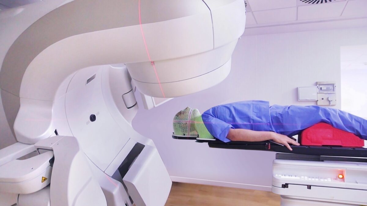 Radioterapia para tumores voluminosos